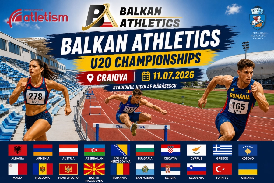 Afis Campionatele Balcanice U20